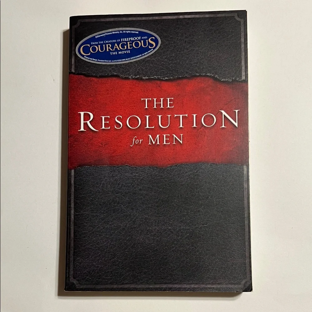 The Resolution for Men Book